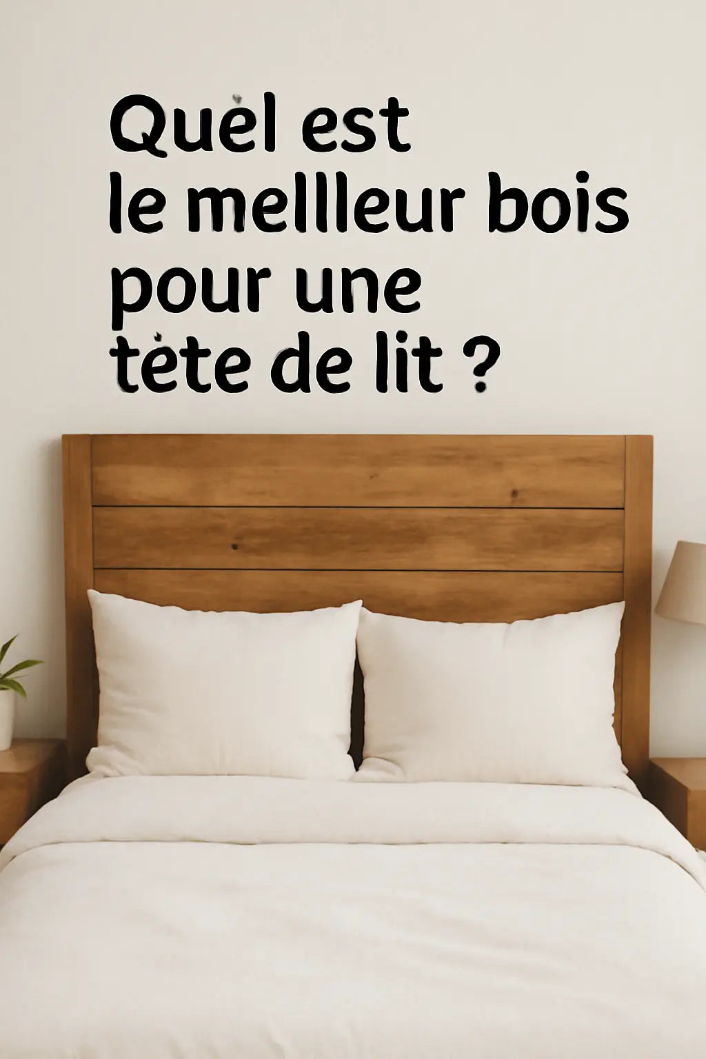 Quel est le meilleur bois pour une tête de lit ?