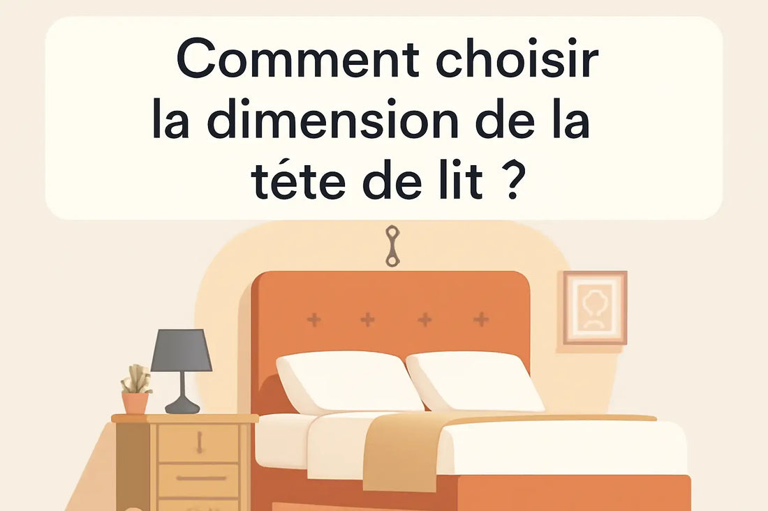 Comment choisir la dimension de la tête de lit ?