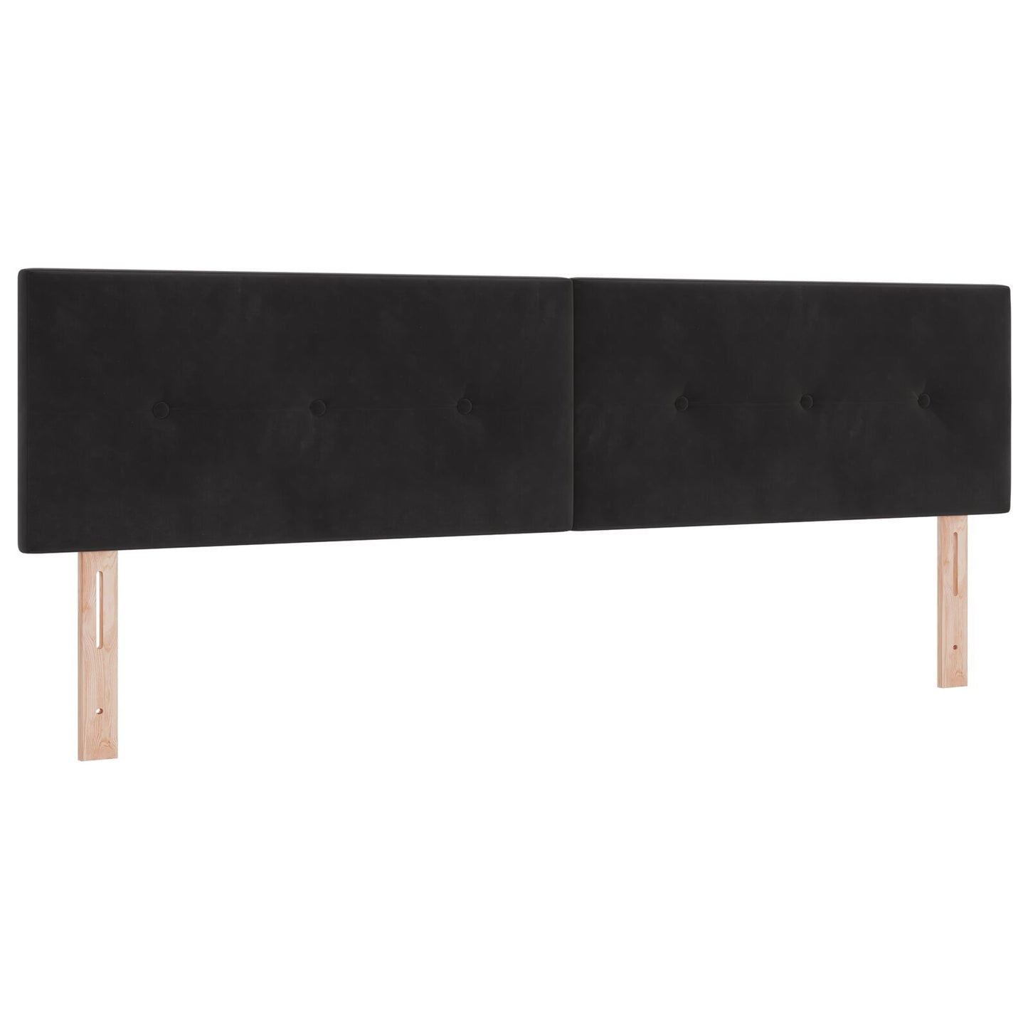 Tête De Lit Bois 180 Noir