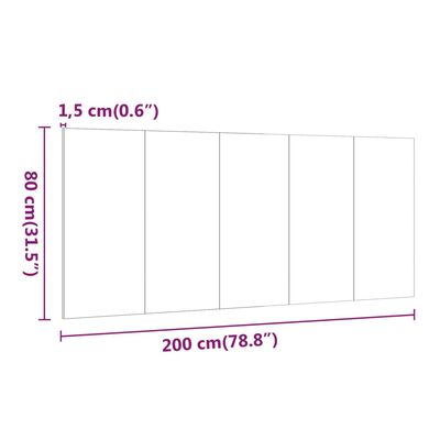 Tête De Lit En Bois 200