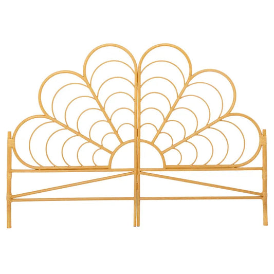 Tete De Lit Rotin Fleur