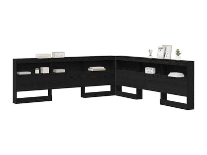 Retour latéral d'une tête de lit d'angle