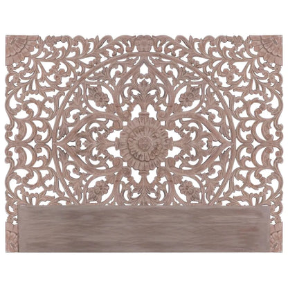 Tête De Lit En Bois Sculpté 180 Marron