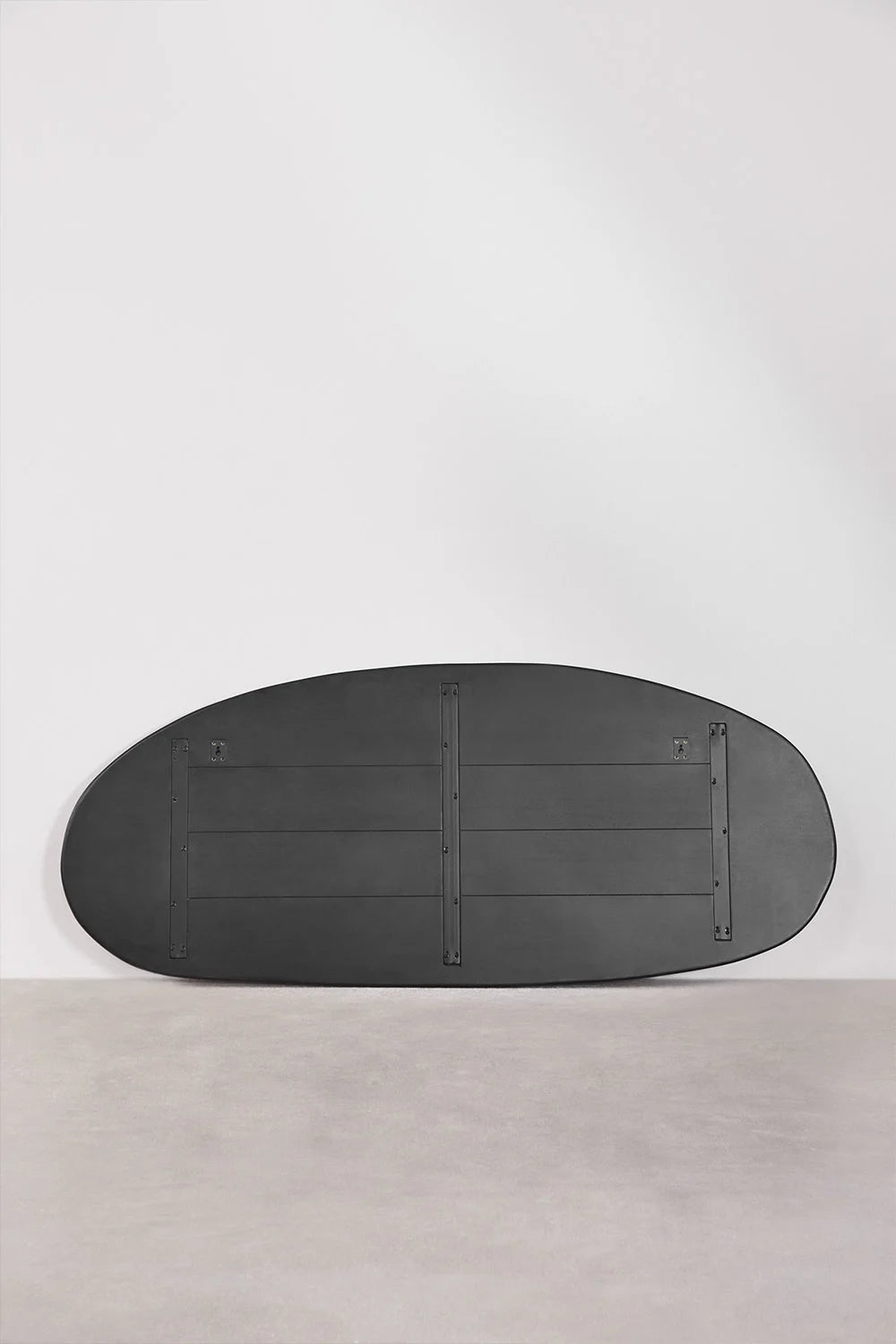 Tête de lit 180 cm en bois noir de manguier