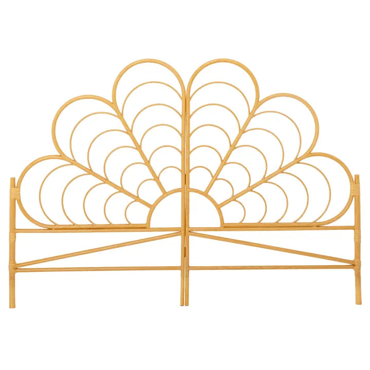 Tete De Lit Rotin Fleur